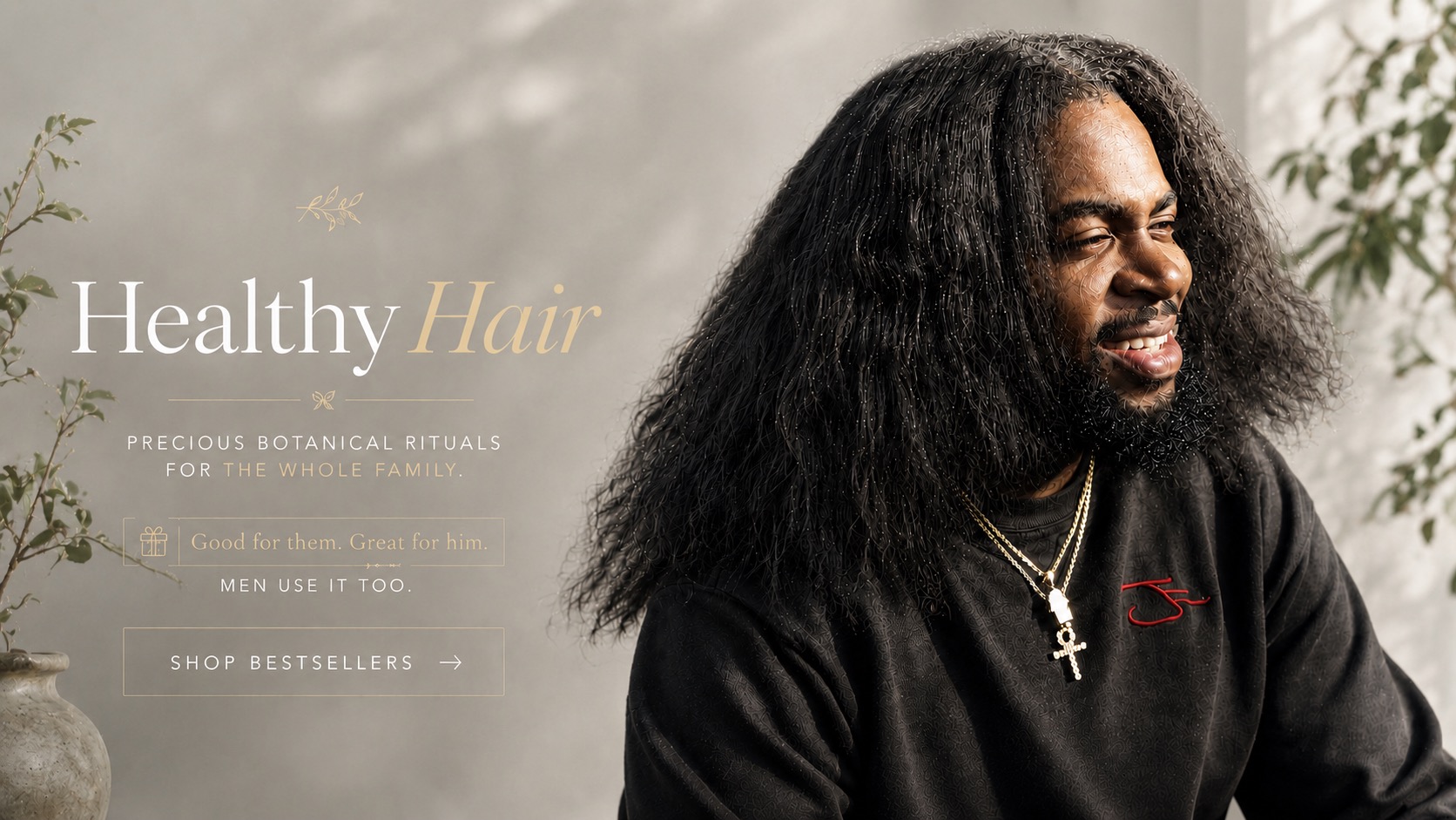 Healthy natural hair — for the whole family
