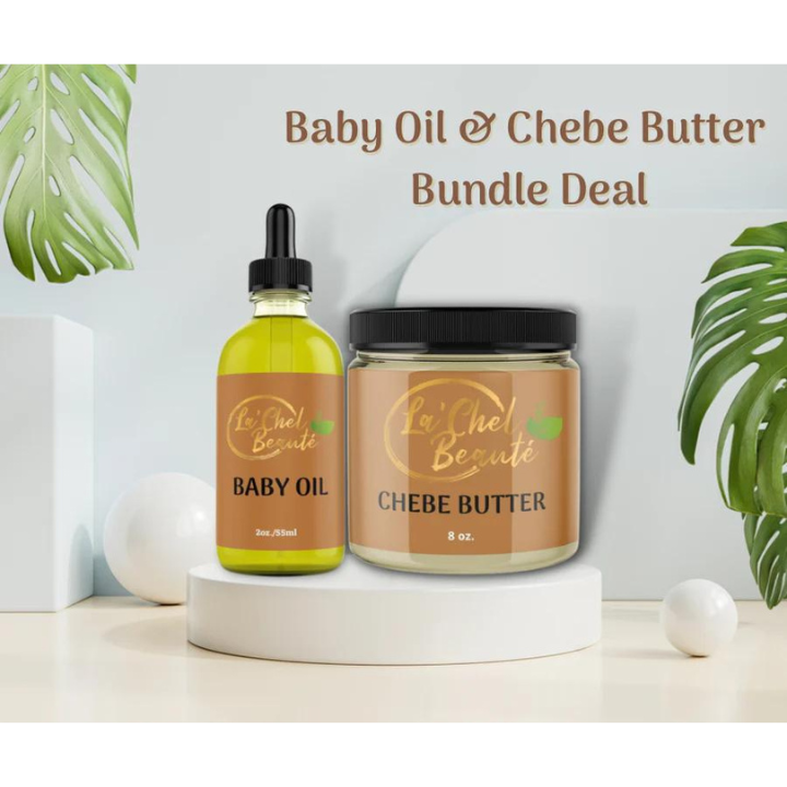 Baby Oil & Chebe Butter Bundle Deal