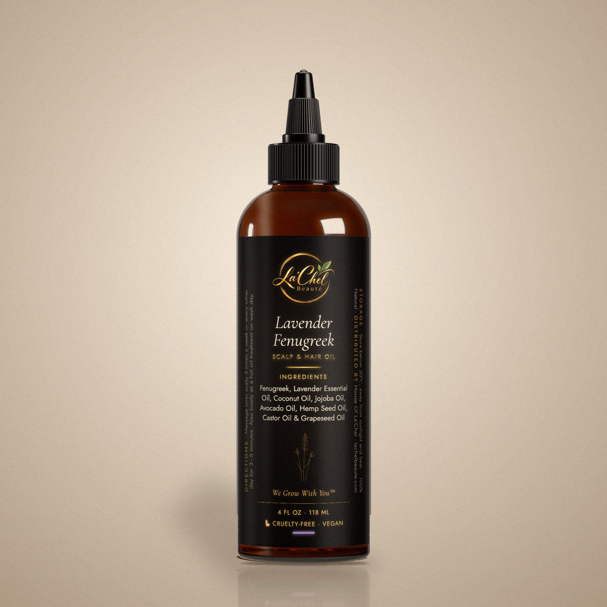 Lavender Fenugreek Oil 4 oz